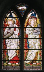 Aberdeen, St Machars Cathedral, Cottier & Co, Angel Musicians